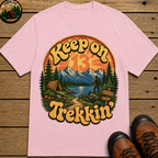 Keep On Trekkin' — Retro 70s Hiking and Camping Tee