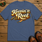 Keepin' It Reel — Retro Fishing Humor Tee