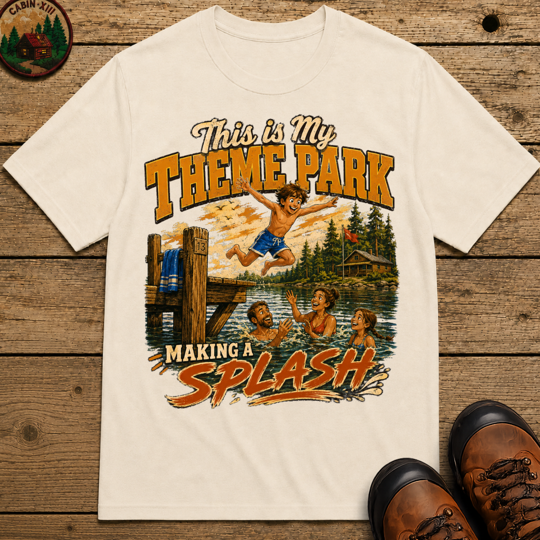 This Is My Theme Park Making a Splash — Lake Life Family Tee