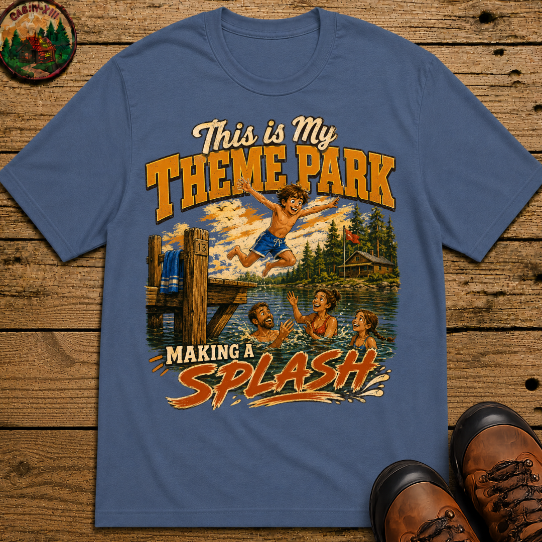 This Is My Theme Park Making a Splash — Lake Life Family Tee