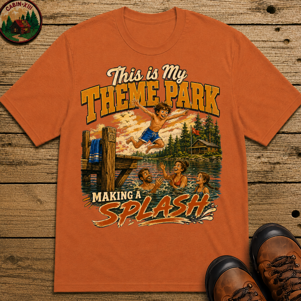 This Is My Theme Park Making a Splash — Lake Life Family Tee
