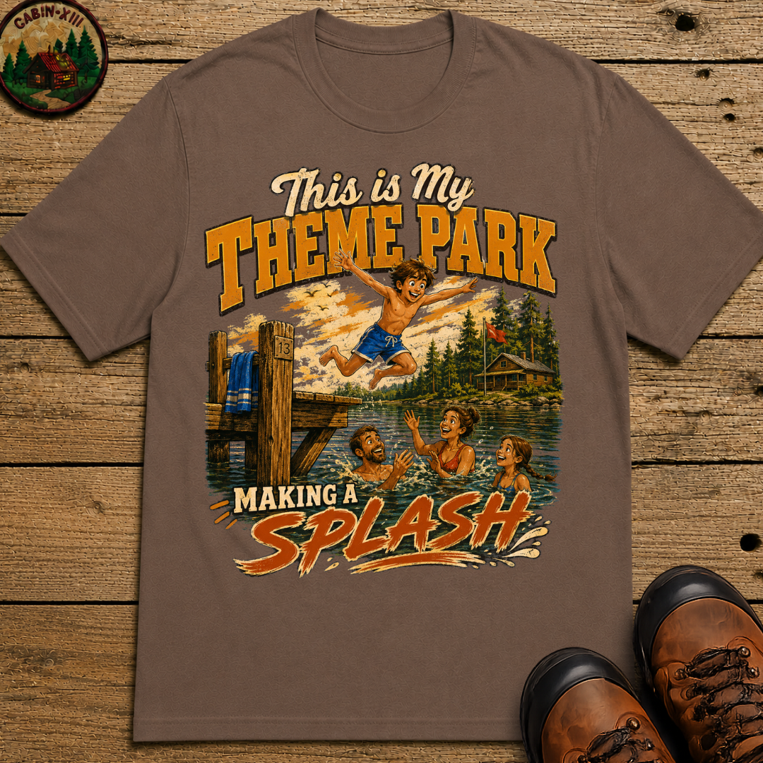 This Is My Theme Park Making a Splash — Lake Life Family Tee