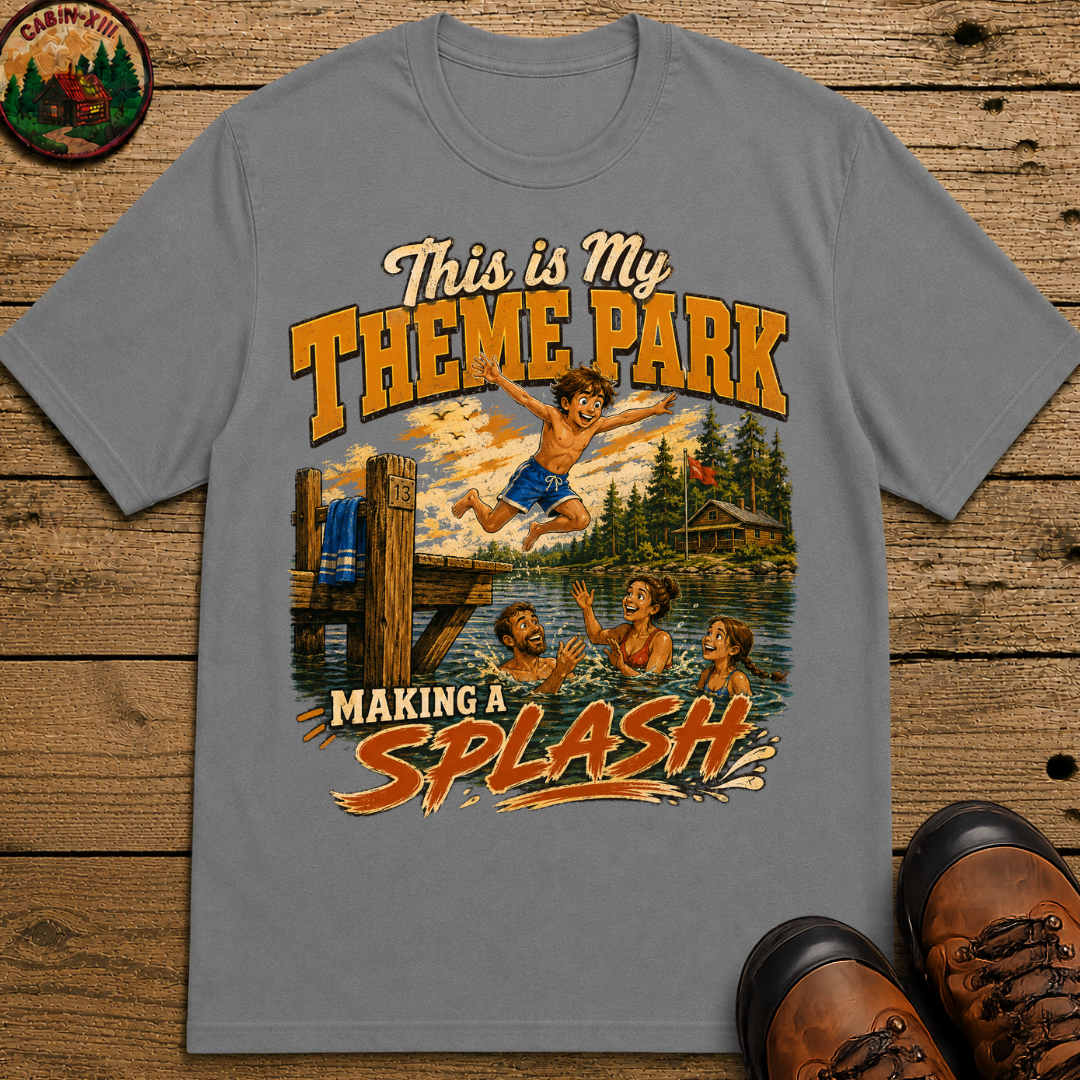 This Is My Theme Park Making a Splash — Lake Life Family Tee