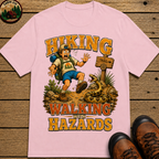 Hiking Walking With Hazards — Funny Rattlesnake Trail Tee