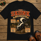 Skunk Field Guide - Biological Weapon Specialist Camping Tee