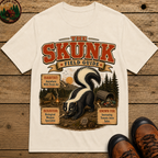 Skunk Field Guide - Biological Weapon Specialist Camping Tee