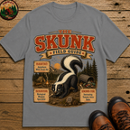 Skunk Field Guide - Biological Weapon Specialist Camping Tee