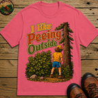 I Like Peeing Outside — Funny Camping Humor Tee