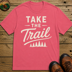 Take the Trail — Vintage Hiking Outdoor Typography Tee
