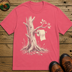 Toilet Tree — Funny Camping Outdoor Humor Sketch Tee