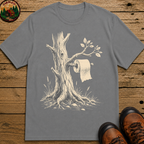 Toilet Tree — Funny Camping Outdoor Humor Sketch Tee