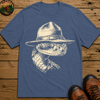 Rattlesnake Ranger — Vintage Sketch Outdoor Wildlife Tee