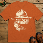 Rattlesnake Ranger — Vintage Sketch Outdoor Wildlife Tee