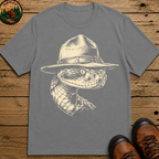 Rattlesnake Ranger — Vintage Sketch Outdoor Wildlife Tee
