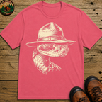 Rattlesnake Ranger — Vintage Sketch Outdoor Wildlife Tee