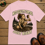 Mud Quality Control Just Right — Funny Outdoor Camping Tee