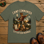 Camp Commander Situation Normal — Funny Camping Mom Tee