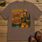 Fishing Without Beer Is a Different Hobby — Funny Fishing Tee