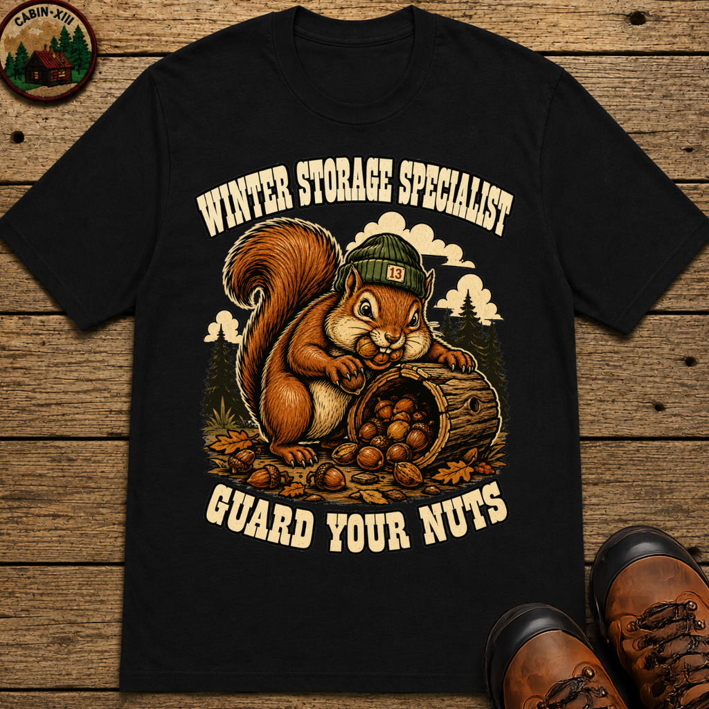 Winter Storage Specialist Guard Your Nuts — Funny Outdoor Tee