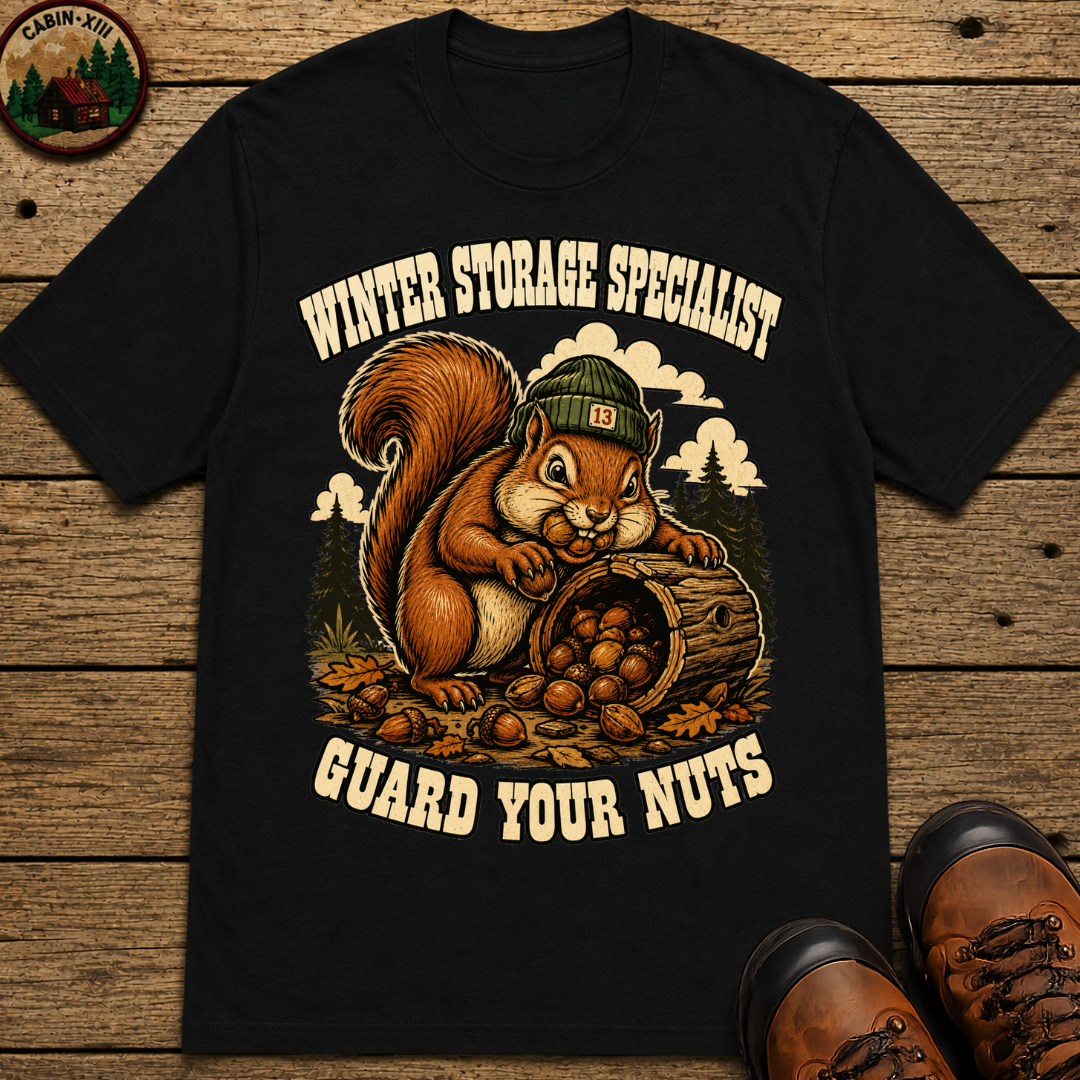 Winter Storage Specialist Guard Your Nuts — Funny Outdoor Tee