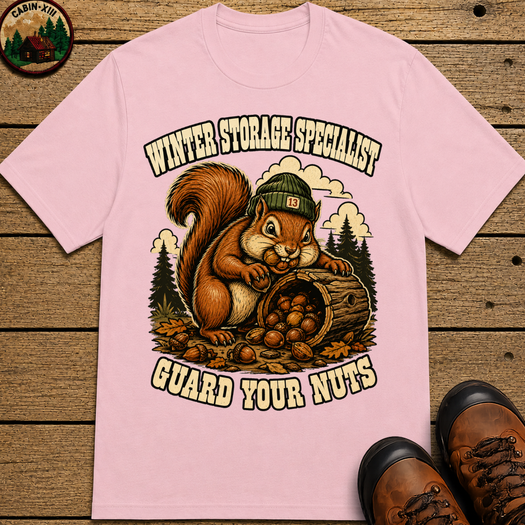 Winter Storage Specialist Guard Your Nuts — Funny Outdoor Tee