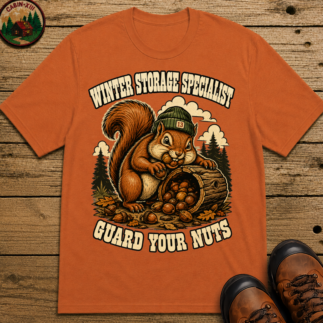 Winter Storage Specialist Guard Your Nuts — Funny Outdoor Tee