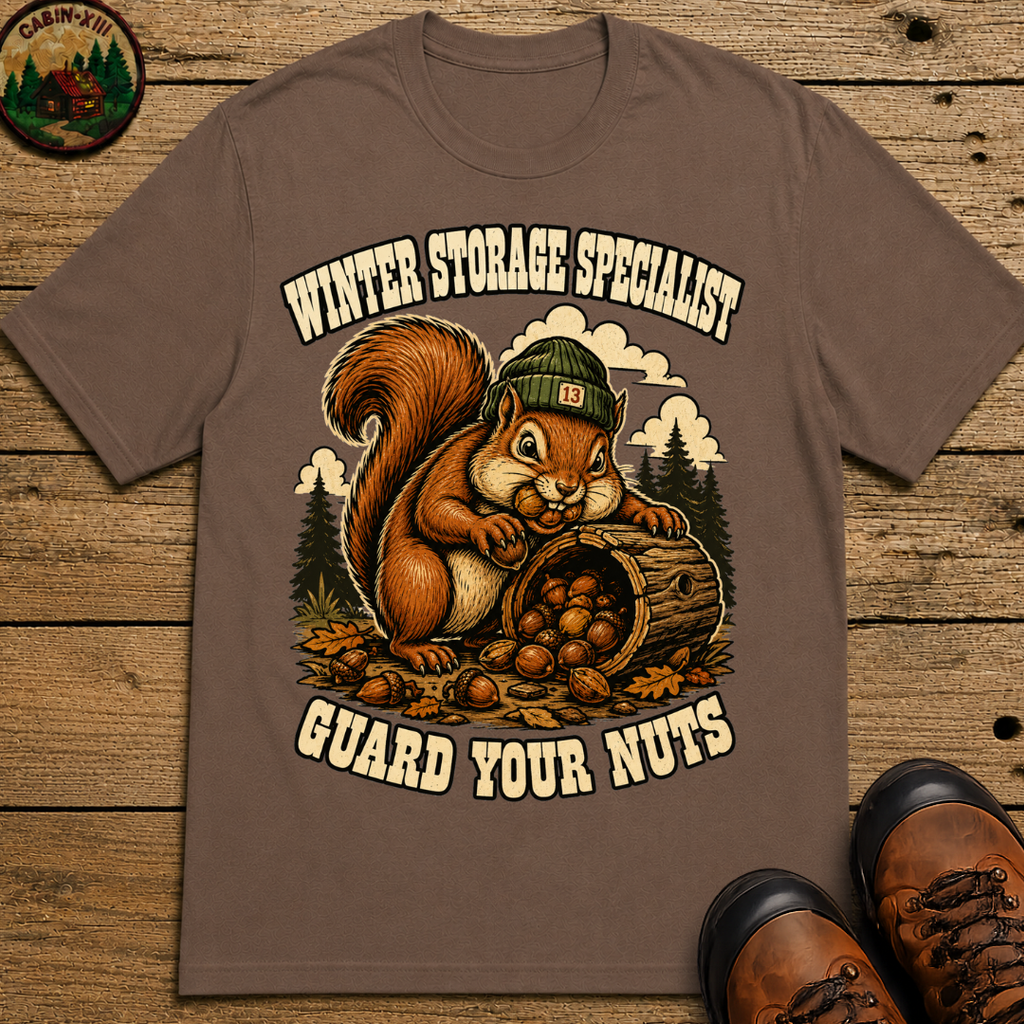 Winter Storage Specialist Guard Your Nuts — Funny Outdoor Tee
