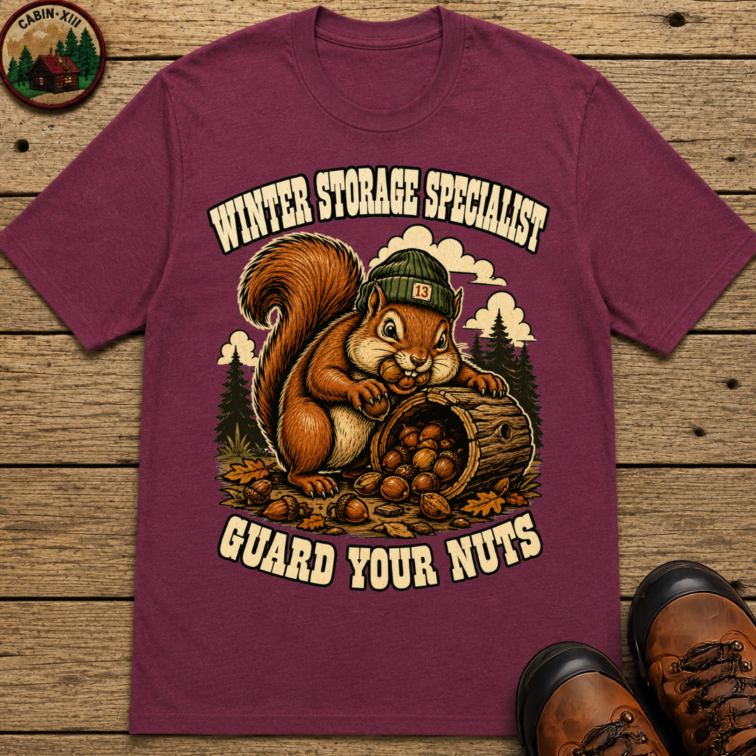 Winter Storage Specialist Guard Your Nuts — Funny Outdoor Tee