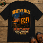 Bedtime Rules Do Not Apply See Grandma for Details — Camping T-Shirt