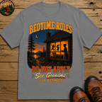 Bedtime Rules Do Not Apply See Grandma for Details — Camping T-Shirt