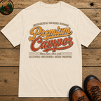 Premium Camper Original Parts Mostly Intact — Funny Camping Tee
