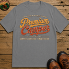 Premium Camper Original Parts Mostly Intact — Funny Camping Tee