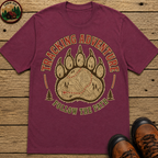 Tracking Adventure Follow the Path — Vintage Bear Paw Hiking Tee