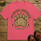 Tracking Adventure Follow the Path — Vintage Bear Paw Hiking Tee
