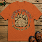 Tracking Adventure Follow the Path — Vintage Bear Paw Hiking Tee