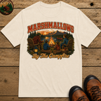 Marshmallows by the Campfire — Vintage Family Camping Tee