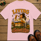 Living the Sweet Life Funny Beekeeping Shirt — Beekeeper Tee