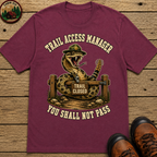 Trail Access Manager You Shall Not Pass — Rattlesnake Hiking Tee