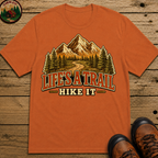 Life's a Trail Hike It — Vintage Mountain Hiking Outdoor Tee