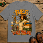 Bee Wrangler Funny Beekeeping Shirt — Vintage Beekeeper Tee