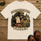Campsite Security Auditor Failed — Funny Bear Camping Tee