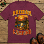 Arizona Camping Shirt — Red Rock Canyon Vintage Outdoor Tee
