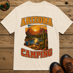 Arizona Camping Shirt — Red Rock Canyon Vintage Outdoor Tee