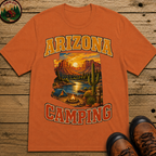 Arizona Camping Shirt — Red Rock Canyon Vintage Outdoor Tee