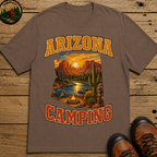 Arizona Camping Shirt — Red Rock Canyon Vintage Outdoor Tee