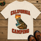 California Camping Shirt — Coastal Mountains Vintage Outdoor Tee