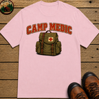 Camp Medic Funny Camping Shirt — Vintage Outdoor First Aid Tee