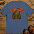 Camp Medic Funny Camping Shirt — Vintage Outdoor First Aid Tee