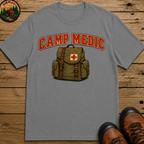 Camp Medic Funny Camping Shirt — Vintage Outdoor First Aid Tee