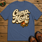 Camp Mom Camping Shirt — Campfire Marshmallow Vintage Tee